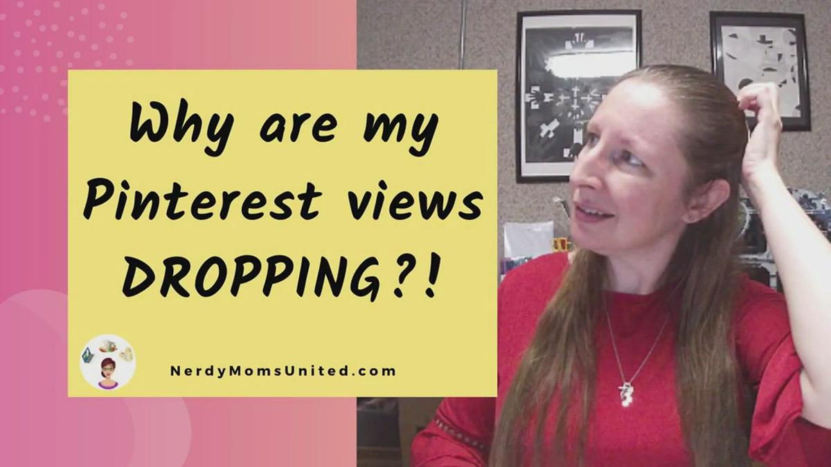 'Video thumbnail for Why are my Pinterest views dropping?!'
