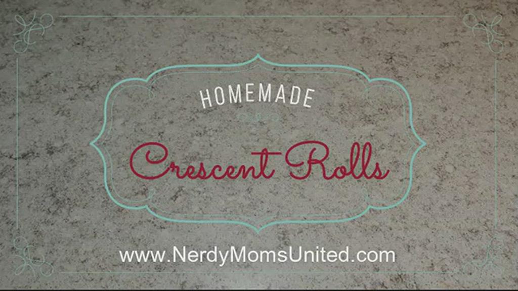 'Video thumbnail for Homemade crescent rolls that you can freeze!'