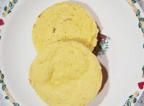 2 Minute Microwave Keto English Muffin
