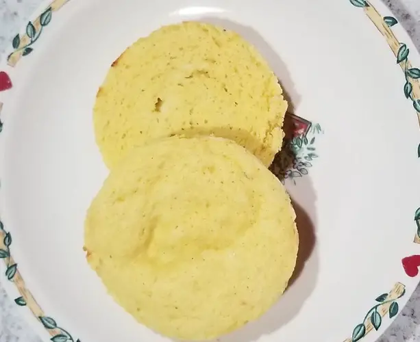 2 Minute Microwave Keto English Muffin