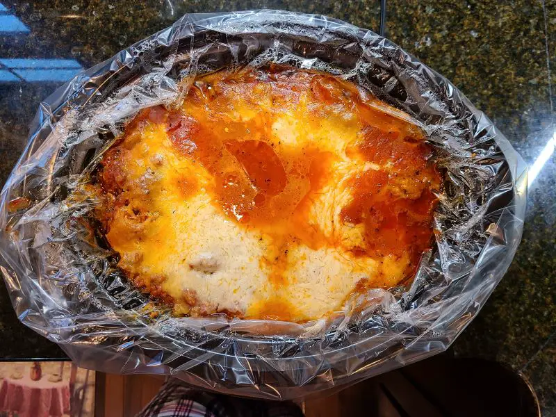 Crockpot lasagna