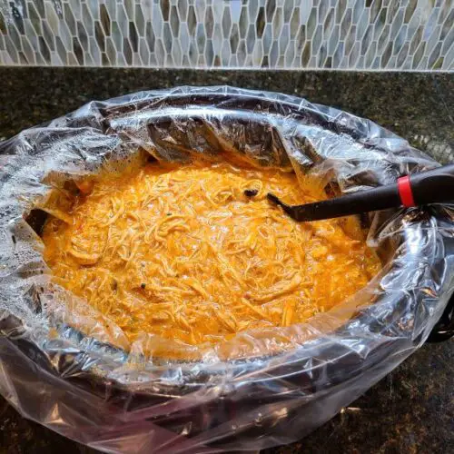Easy Keto Crockpot Chicken Enchiladas Recipe
