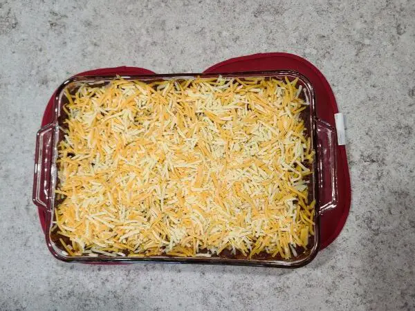 Quick and Easy Baked Chili Dog Casserole
