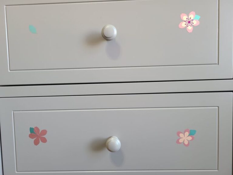 How To Use Cricut Adhesive Foil Vinyl On Wood Furniture Guide